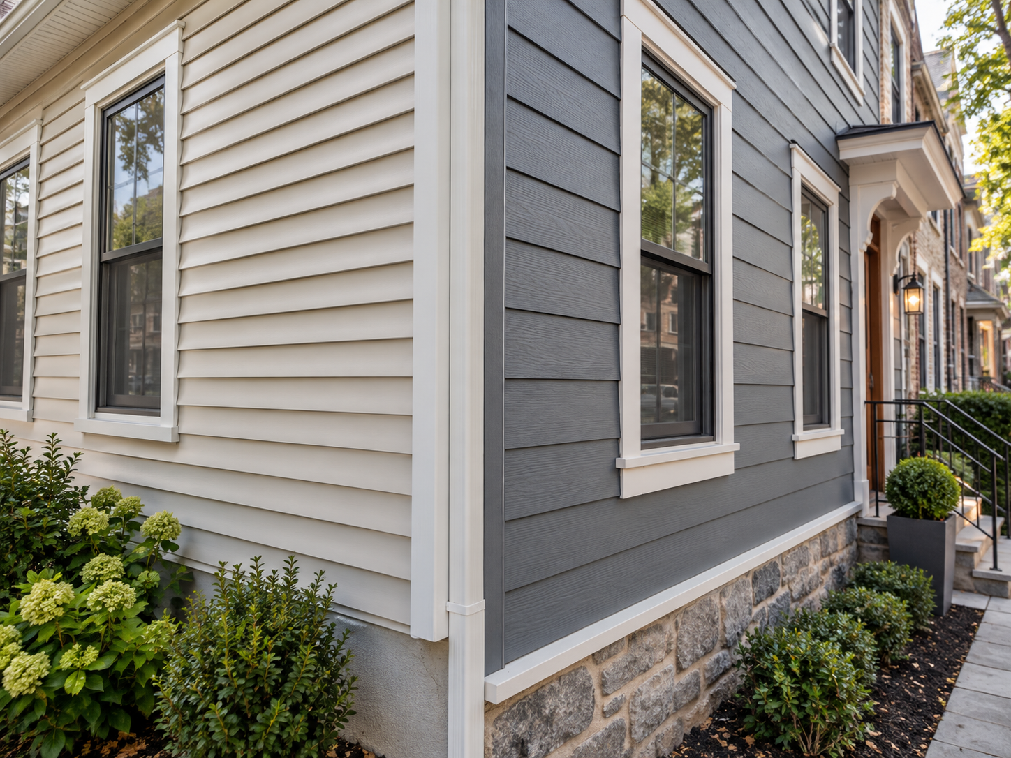 iding flashing transitions in Port Richmond: Transitions between siding, window trim and brick require a drainage. Learn what to verify before work starts.