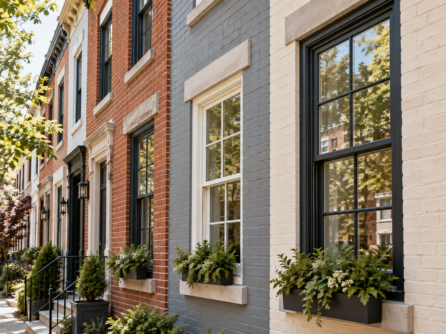 Choosing the Right Window Frame Color for Your Exterior in Philadelphia
