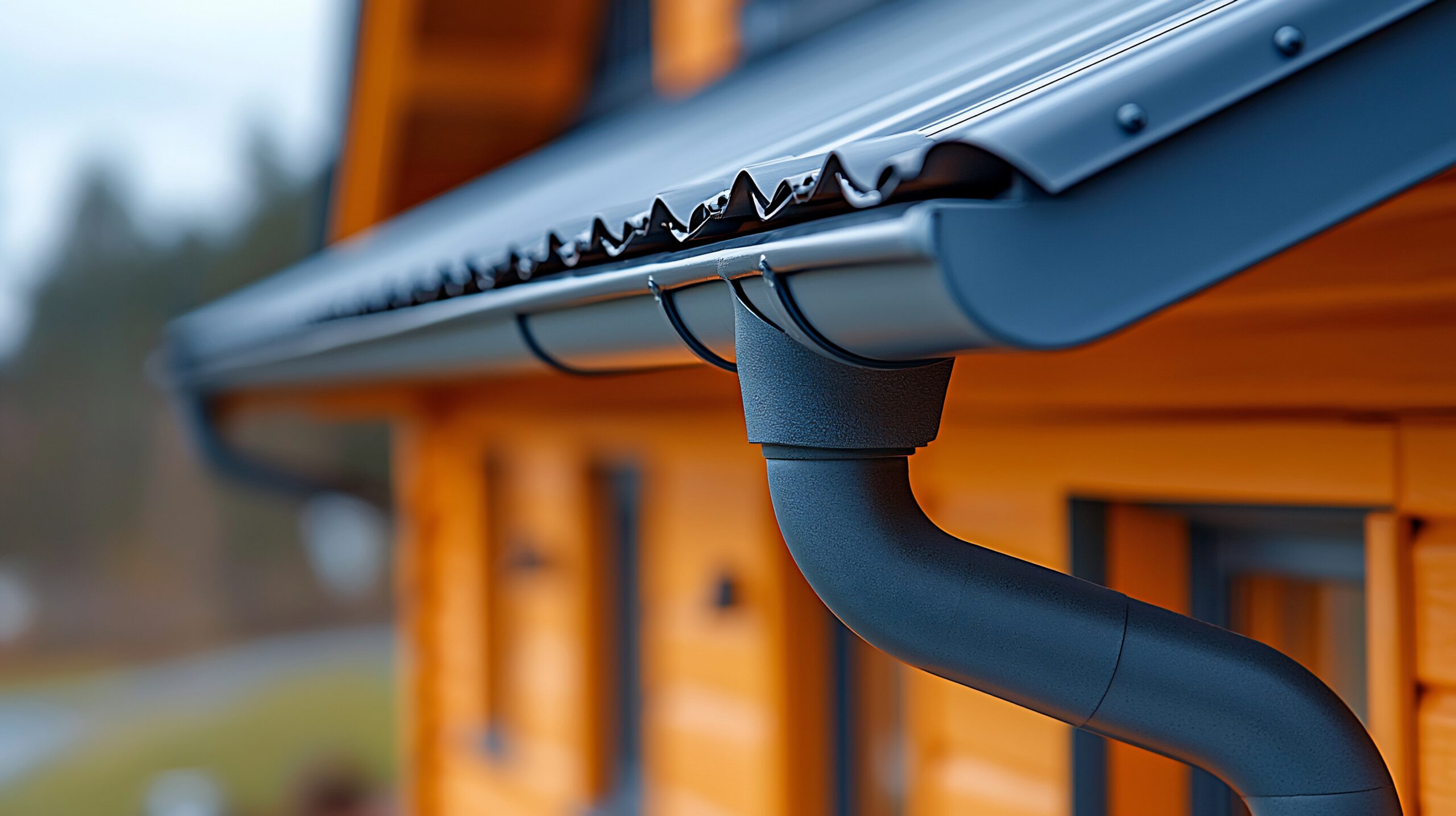 Seamless Aluminum Gutter Sizing & Parapet Pitch Alignment in South Philadelphia shown in a realistic Philadelphia, PA residential construction setting.