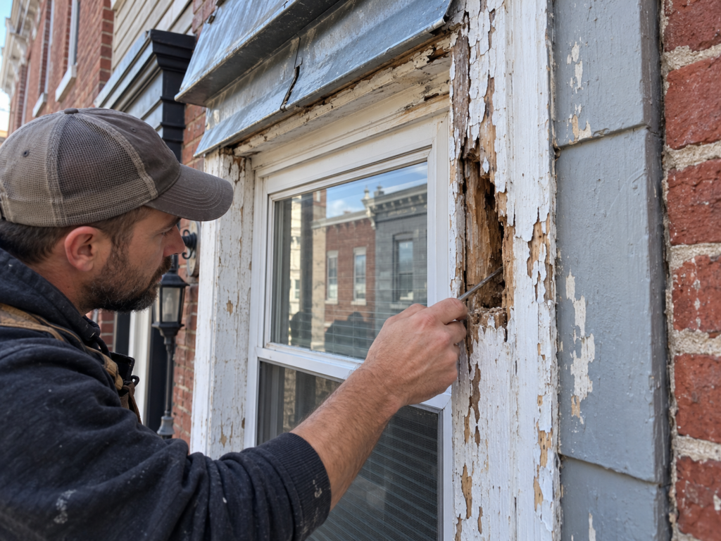 Exterior Window Trim Rot in Philadelphia: Repair the Trim or Open the Wall?