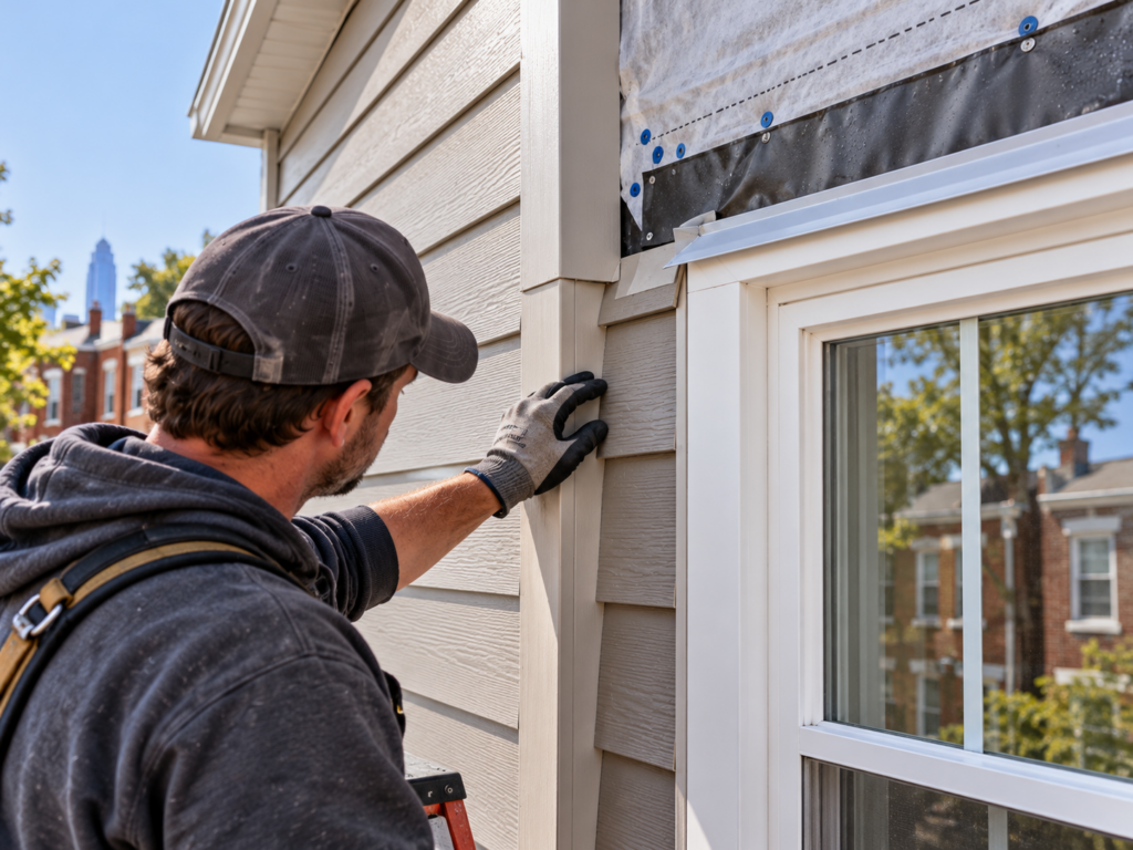 Inspecting Siding Seams and Corners for Water Intrusion Protection